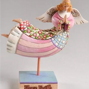 Jim Shore Have Faith Flying Angel 4007667